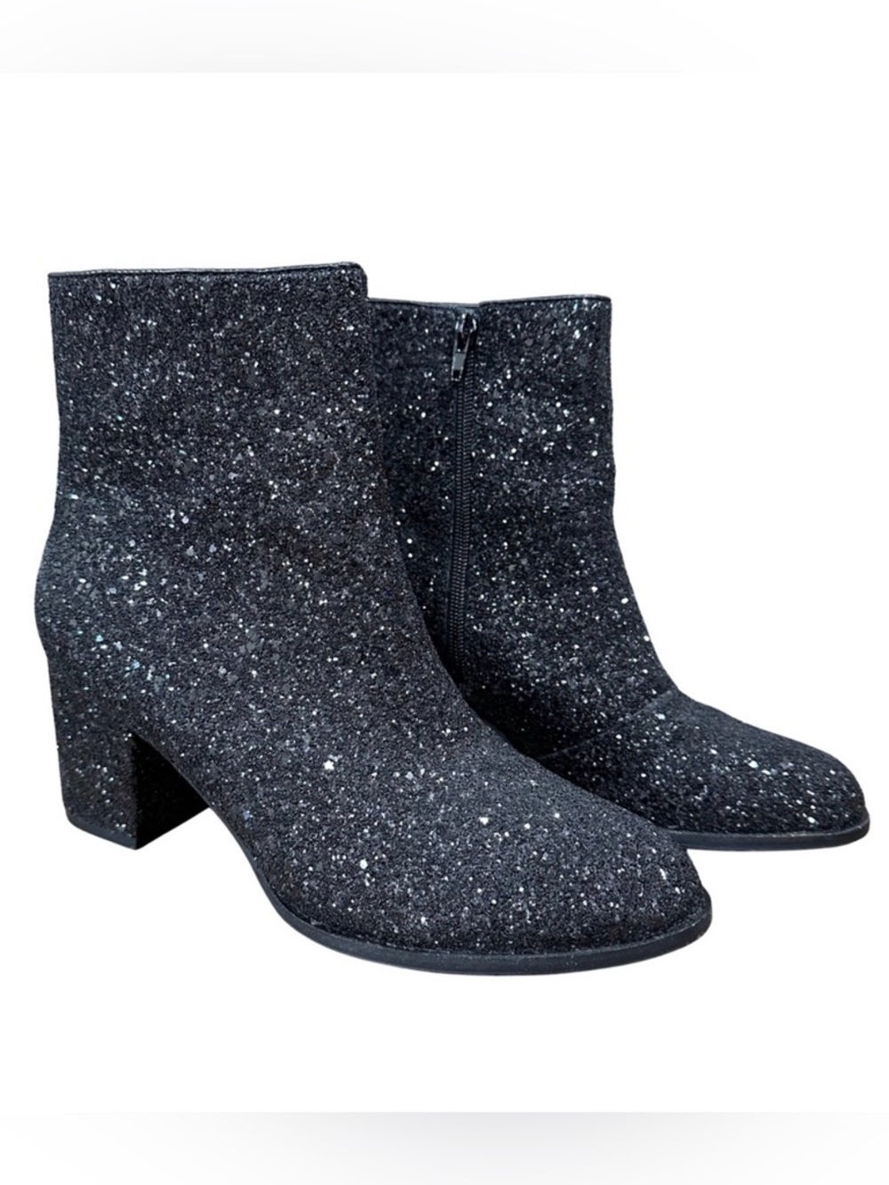 Hey Girl by Corkys Black Razzle Dazzle Boots, Women's Size 9
